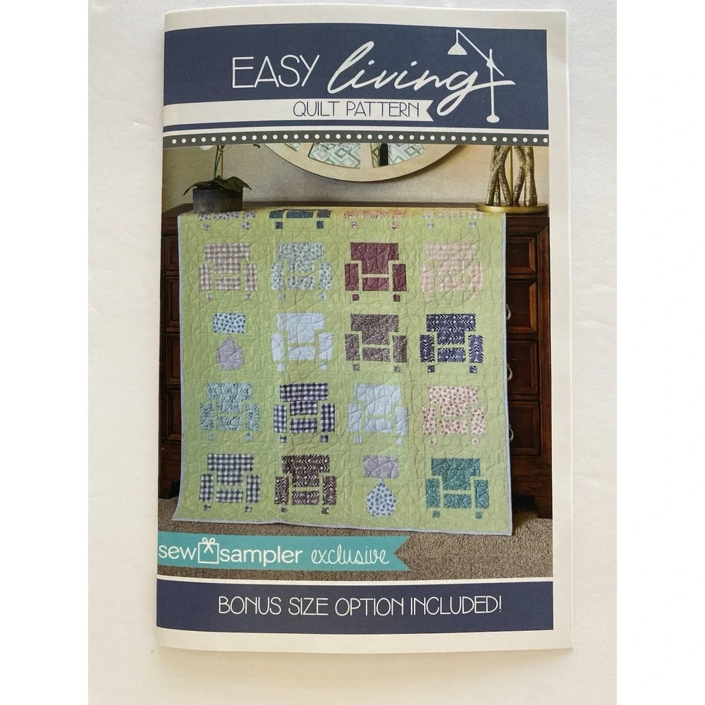 Sew Sampler Box Elizabeth Hartman For Robert Kaufman NIP August 2018 Quilt Kit